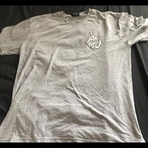 Grey Santa cruz tee